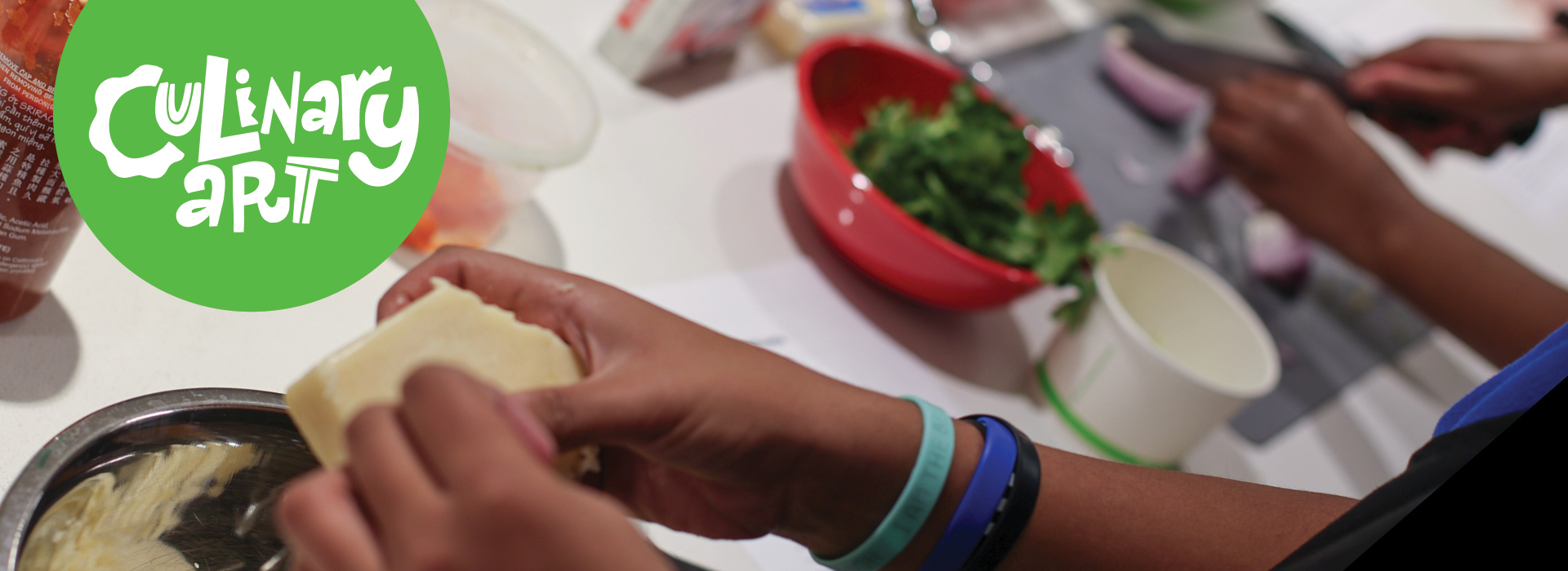 Culinary Art Hands Hero